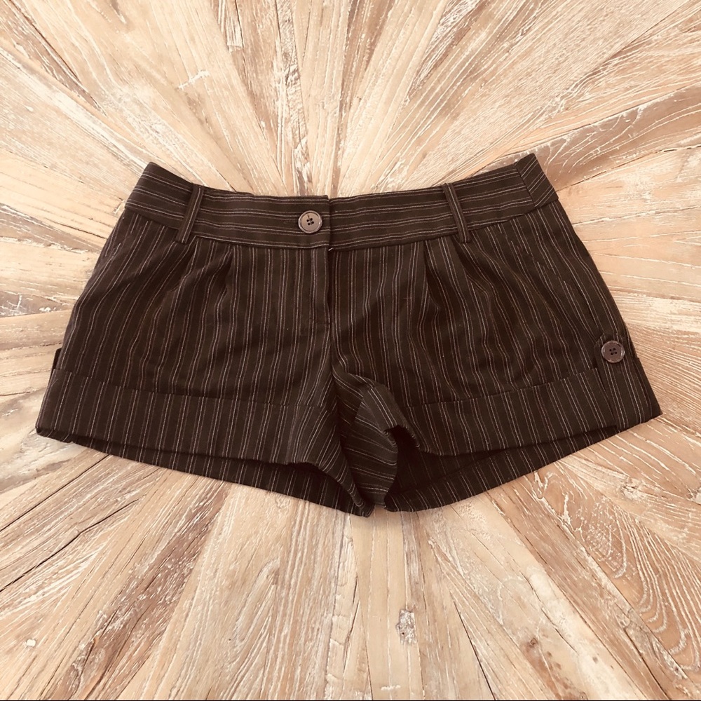 Xoxo pinstripe juniors shorts